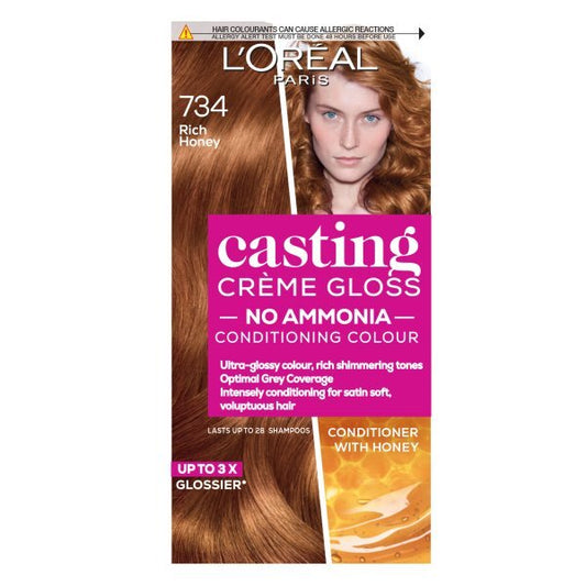 Casting Creme 734 Rich Honey Blonde Semi Permanent Hair Dye
