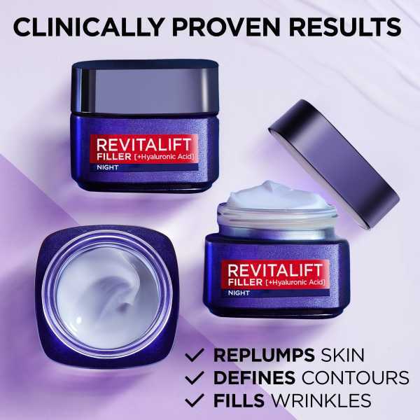 L'Oreal Paris Revitalift Filler Renew Night Cream 50Ml