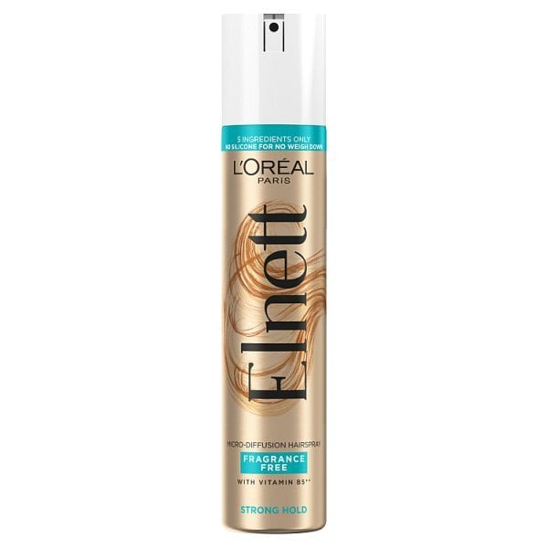 L'Oreal Elnett Unfragranced Extra Strength Hairspray 200Ml