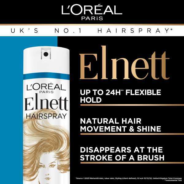 L'Oréal Paris Elnett Flexible Hold Hairspray 400Ml