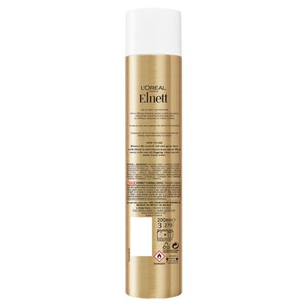 L'Oreal Elnett Normal Strength Hairspray 200Ml