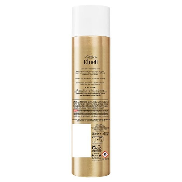 L'Oreal Paris Elnett Supreme Hold Hairspray 75Ml