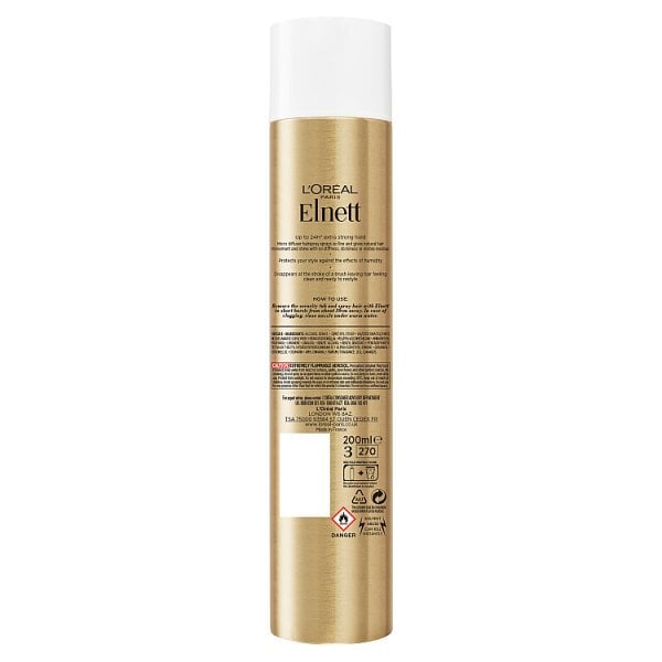 L'Oreal Paris Elnett Extra Strong Hold Hairspray 200Ml