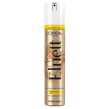 L'Oreal Paris Elnett Nourish Hairspray With Argon Oil 200Ml