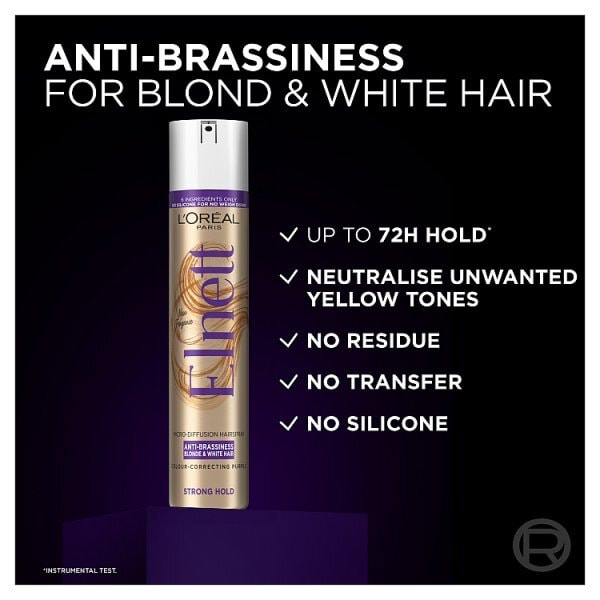 L'Oreal Paris Elnett Purple Hairspray 200Ml