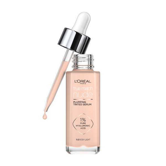 L'Oreal Paris True Match Nude Tinted Serum 1-2 Rosy Light