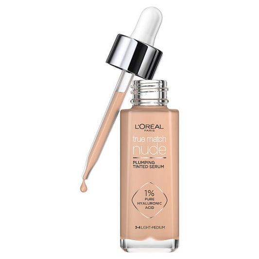 L'Oreal Paris True Match Nude Tinted Serum 3-4 Light-Medium