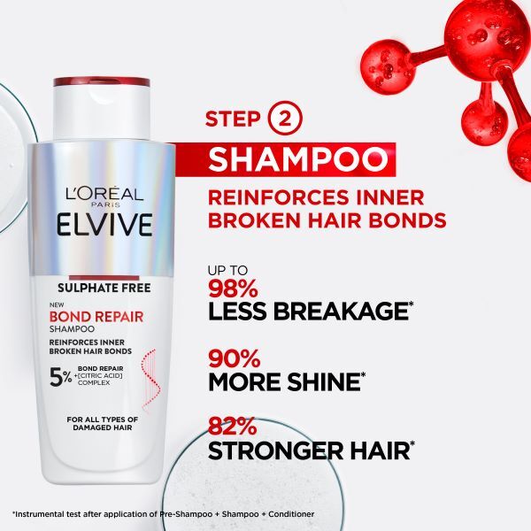 L'Oréal Paris Elvive Bond Repair Shampoo 200Ml