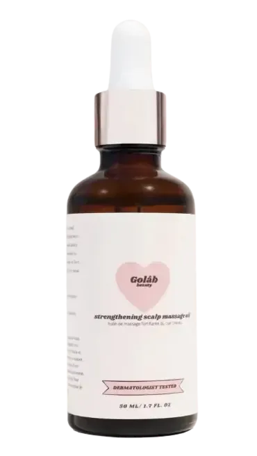 Golab Beauty Strengthening Scalp Massage Oil, Golab Beauty Hair Oil, Golâbbeauty Hair Oil, Golab Beauty Scalp Oil Hair Growth Oil for Women, Nourishing & Volumizing 50ml/1.7oz (1pcs)