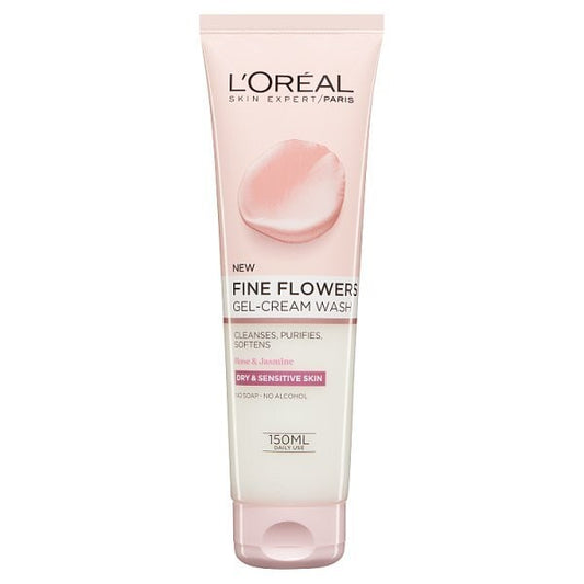 L'Oreal Paris Fine Flowers Gel-Cream Wash Sensitive 150Ml