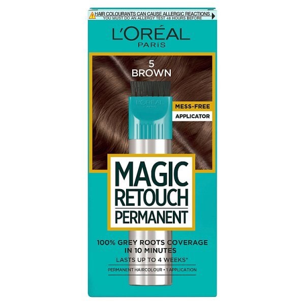 L'Oreal Magic Retouch Permanent Root Concealer, Brown 5