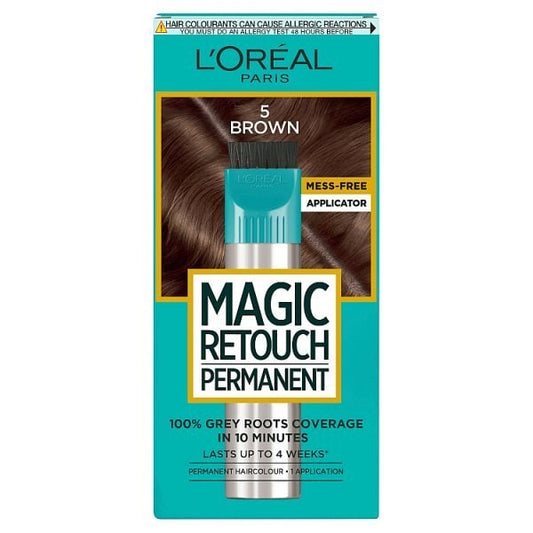 L'Oreal Magic Retouch Permanent Root Concealer, Brown 5
