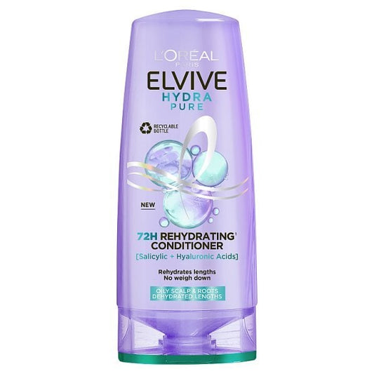 L'Oréal Paris Elvive Hydra Pure Conditioner 300Ml