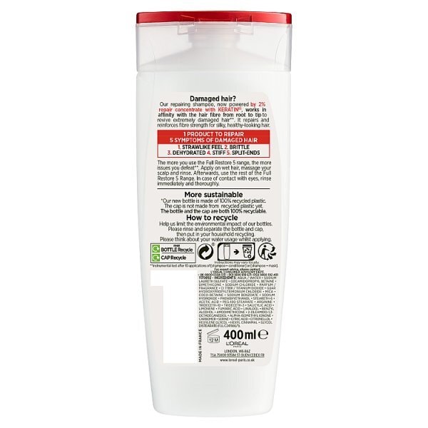 L'Oréal Paris Elvive Full Restore 5 Shampoo 400Ml