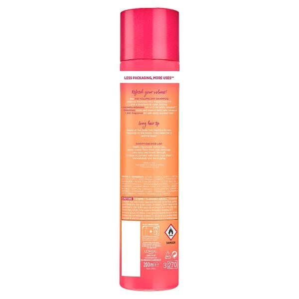 L'Oréal Paris Elvive Dream Lengths Air Volume Dry Shampoo 150Ml