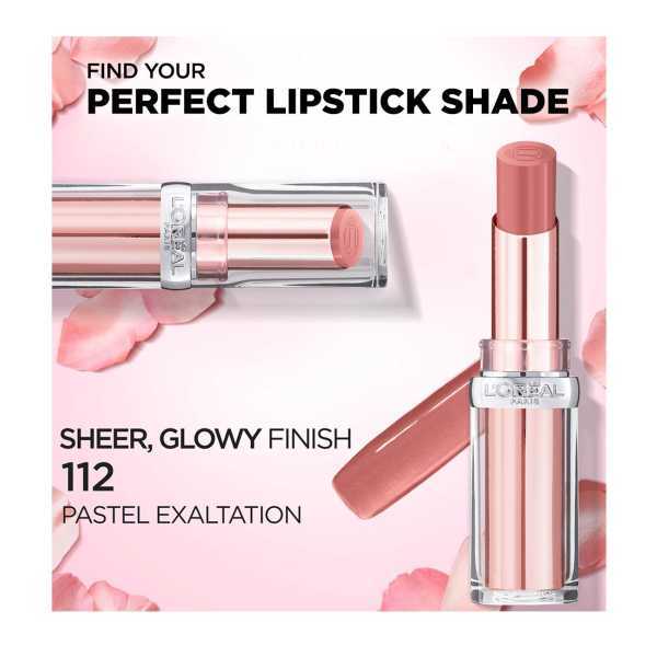 L'Oreal Paris Glow Paradise Balm-In-Lipstick 112 Pastel Exal