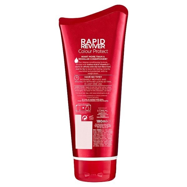 L'Oréal Paris Elvive Rapid Reviver Treatment For Colour Protect 180Ml