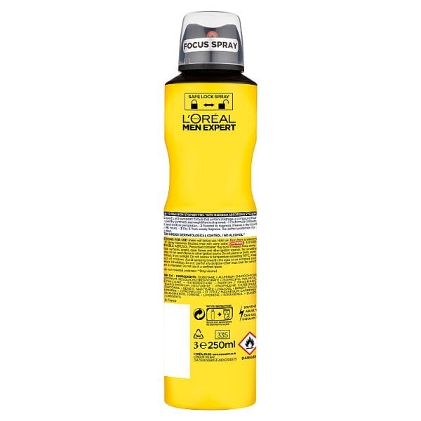 L'Oréal Men Expert Invincible Sport Ap Deodorant 250Ml
