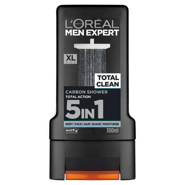 L'Oréal Men Expert Total Clean Shower Gel 300Ml