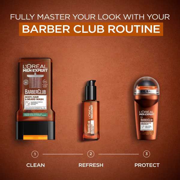 L'Oréal Men Expert Barberclub Roll On Deodorant 50Ml
