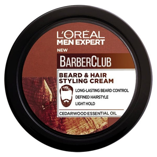 L'Oréal Men Expert Barber Club Beard Hair Styling Cream 75Ml