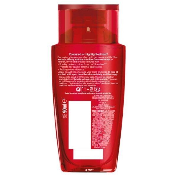 L'Oréal Paris Elvive Colour Protect Travel Size Shampoo 90Ml