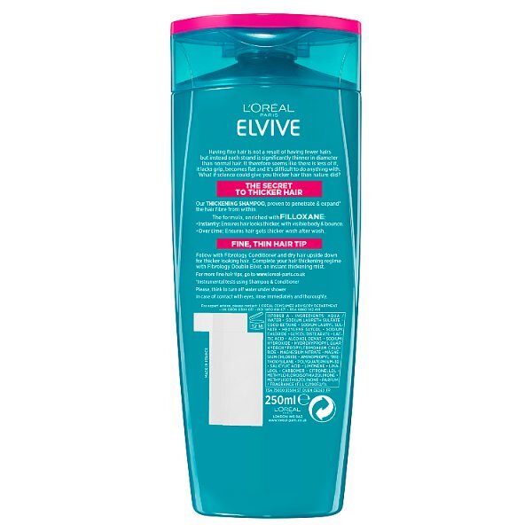 L'Oréal Paris Elvive Fibrology Thickening Shampoo 250Ml