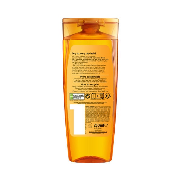 L'Oréal Paris Elvive Oil Shampoo For Dry Hair 250Ml