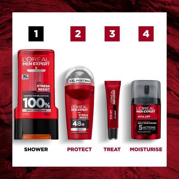 L'Oréal Men Expert Stress Resist Shower Gel 300Ml