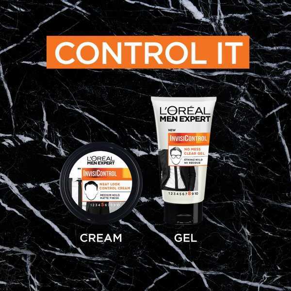 L'Oréal Men Expert Invisicontrol Neat Look Gel 150Ml