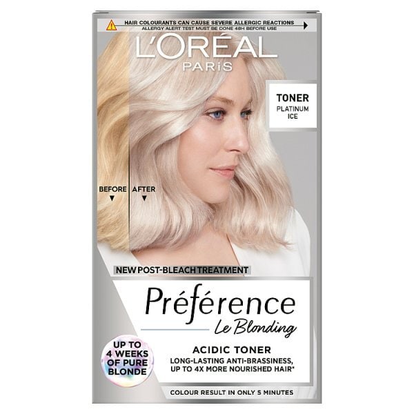 L'Oreal Paris Preference Toner 01 Plat Ice Eng