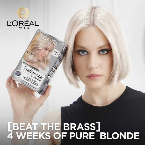 L'Oreal Paris Preference Toner 01 Plat Ice Eng