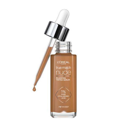 L'Oreal Paris True Match Nude Tinted Serum 7-8 Tan-Deep
