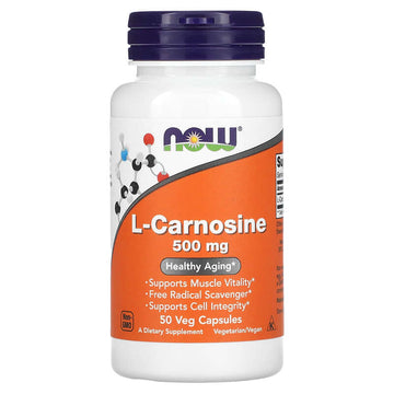 Now Foods, L-Carnosine, 500 Mg