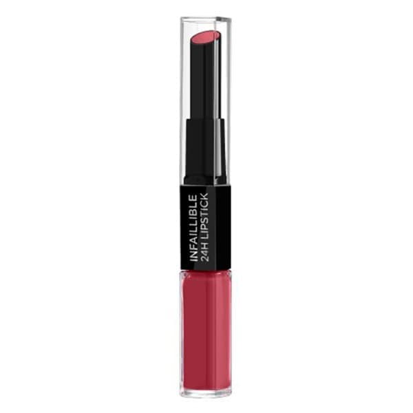 L'Oreal Paris Longwear 2 Step Lipstick 804 Metro Proof Rose