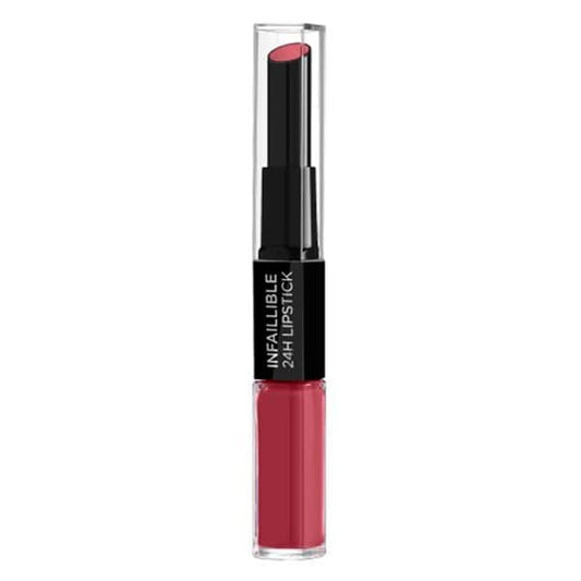 L'Oreal Paris Longwear 2 Step Lipstick 804 Metro Proof Rose