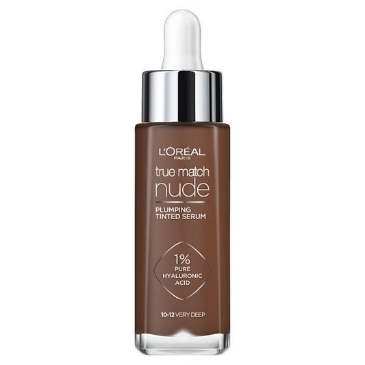 L'Oreal Paris True Match Nude Tinted Serum 10-12 Very Deep