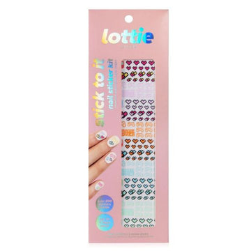 Lottie London Stick To It Nail Sticker - Gaming