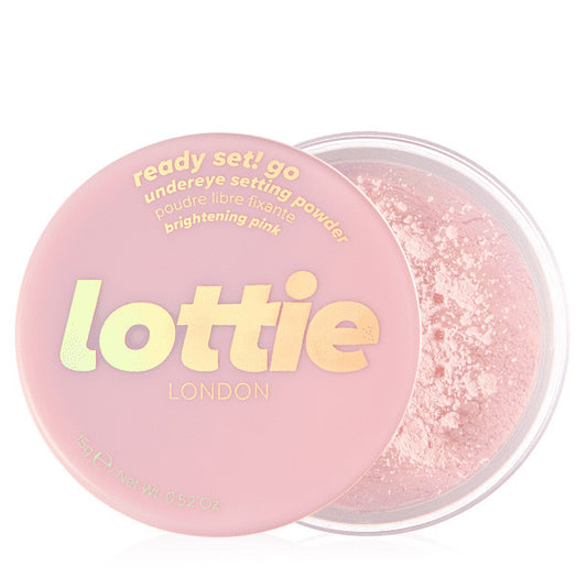 Lottie London Ready Set! Go Setting Powder Brightening Pink