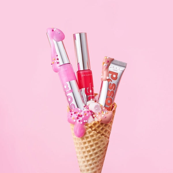 Lottie London Gloss'D 100% Vegan Lip Gloss Glass Clear