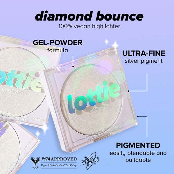 Lottie London Diamond Bounce Rose Gold