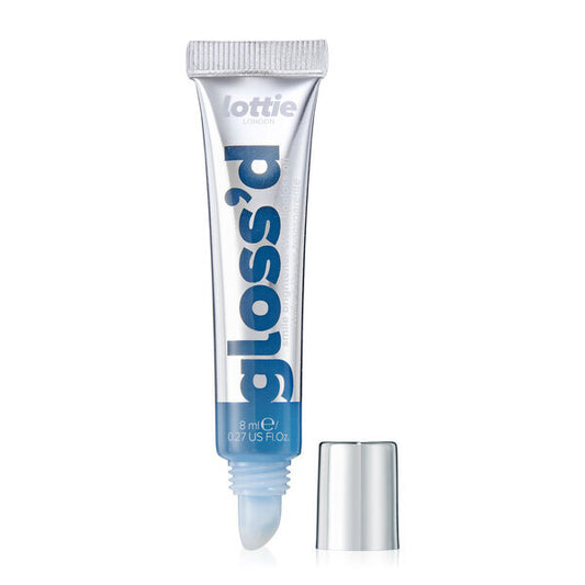 Lottie London Gloss'D Made Ya' Smile Clear Lipgloss