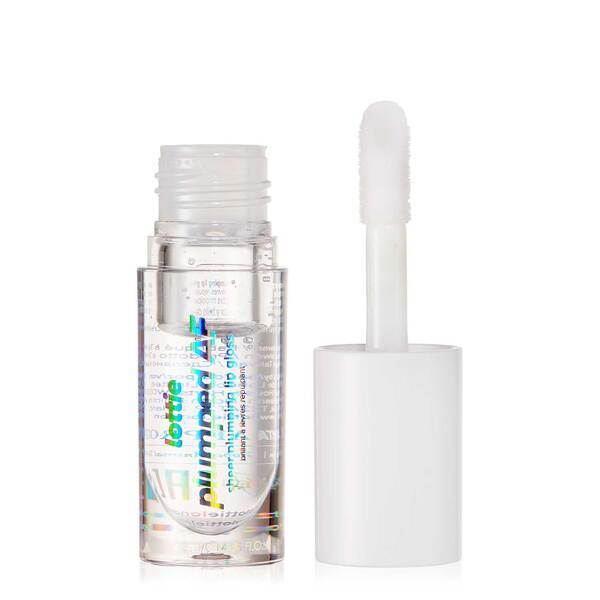 Lottie London Plumped Af Lipgloss Crystal Clear