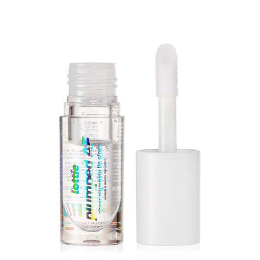 Lottie London Plumped Af Lipgloss Crystal Clear