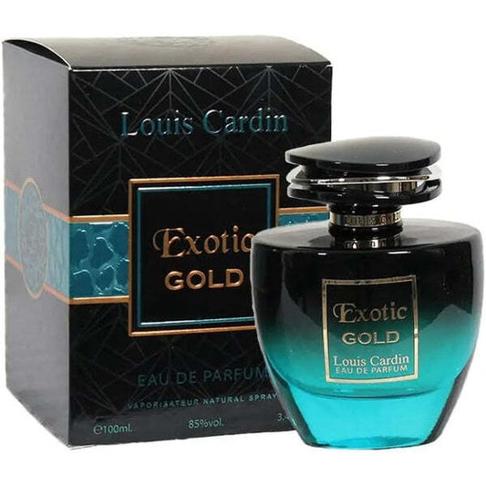 Louis Cardin Exotic Gold Eau De Parfum 100Ml Spray