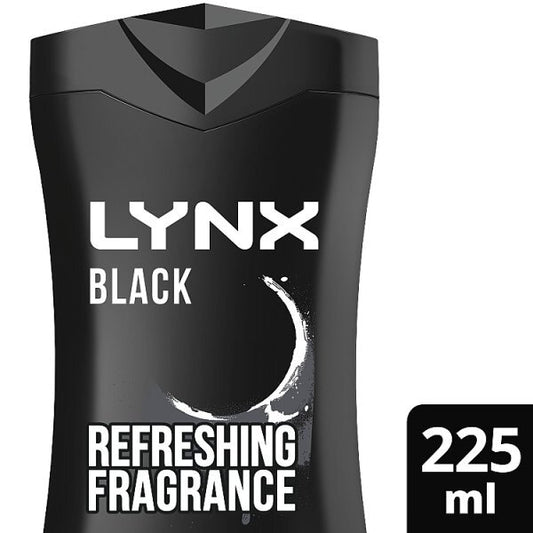 Lynx Bodywash Shower Gel Black 225Ml