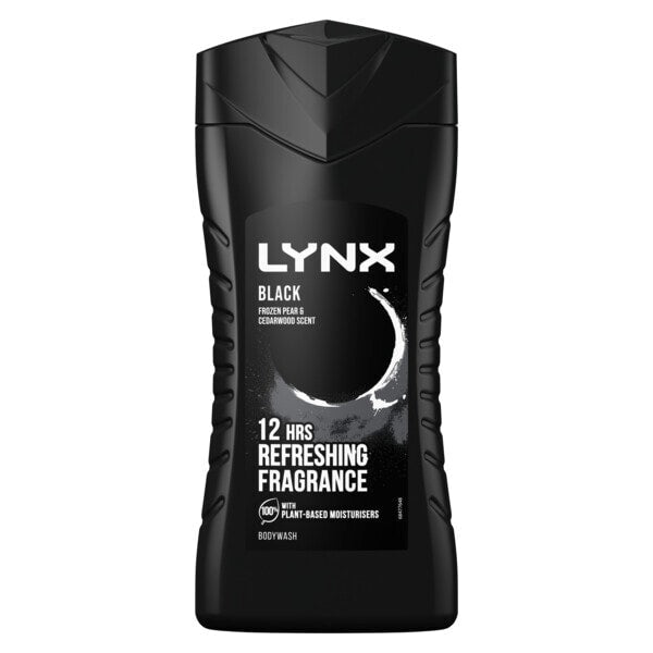 Lynx Bodywash Shower Gel Black 225Ml