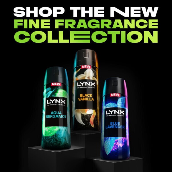 Lynx Fine Fragrance Premium Bodyspray Aqua Bergamot 150Ml