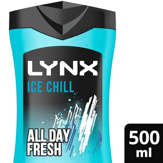 Lynx Bodywash Shower Gel Ice Chill 500Ml