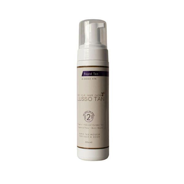 Lusso Tan Rapid Tan Mousse 200Ml